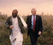 ako si Bush užíva dôchodok